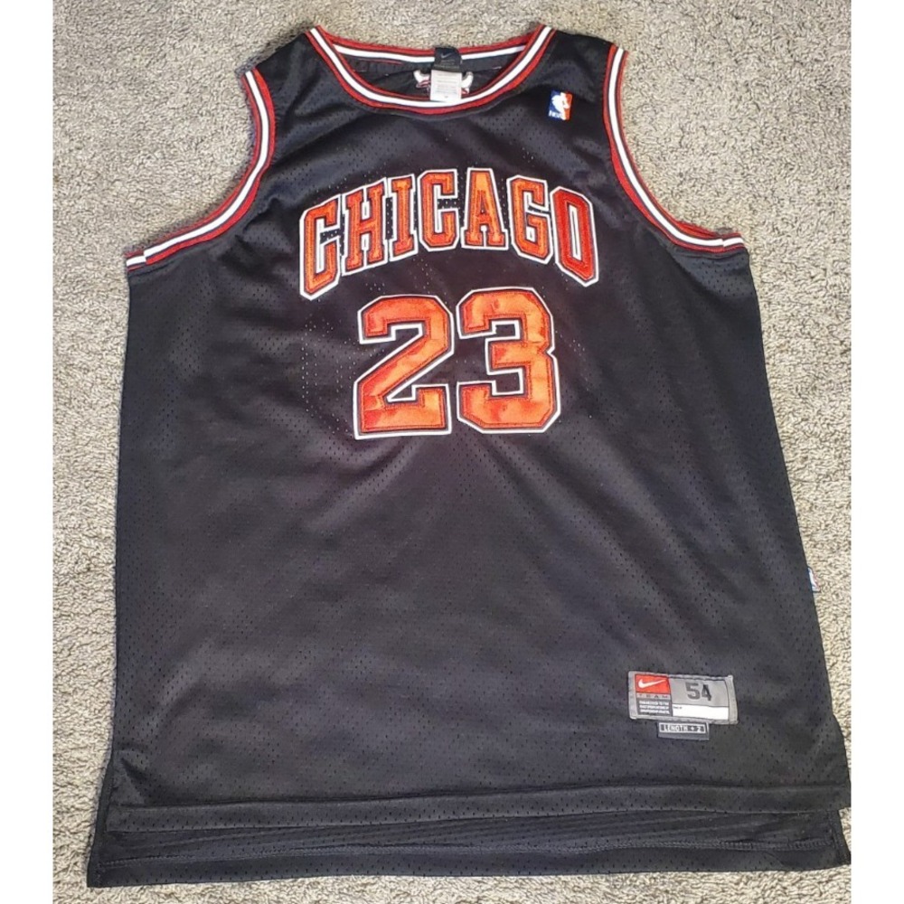 #23 JORDAN Chicago Bulls Nike Jersey NBA Size 54 Vintage